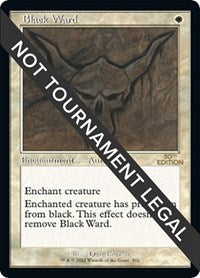 Black Ward (Retro Frame)