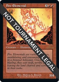 Fire Elemental (Retro Frame)