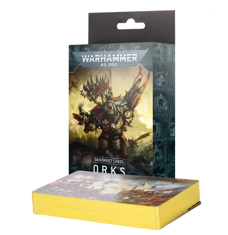 Warhammer 40k: Datasheet Cards - Orks