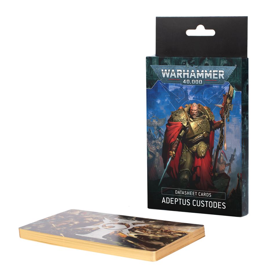 Warhammer 40k: Datasheet Cards - Adeptus Custodes