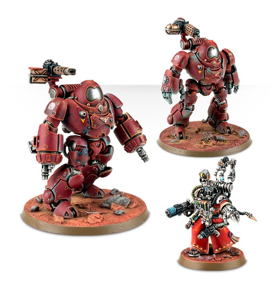 Adeptus Mechanicus - Kastelan Robots
