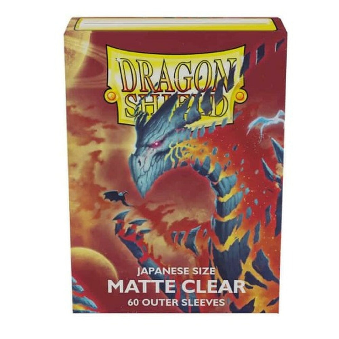 Dragon Shield Japanese Size: Matte Clear Outer Sleeves
