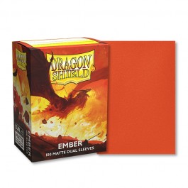 Dragon Shield Ember Matte Dual 100