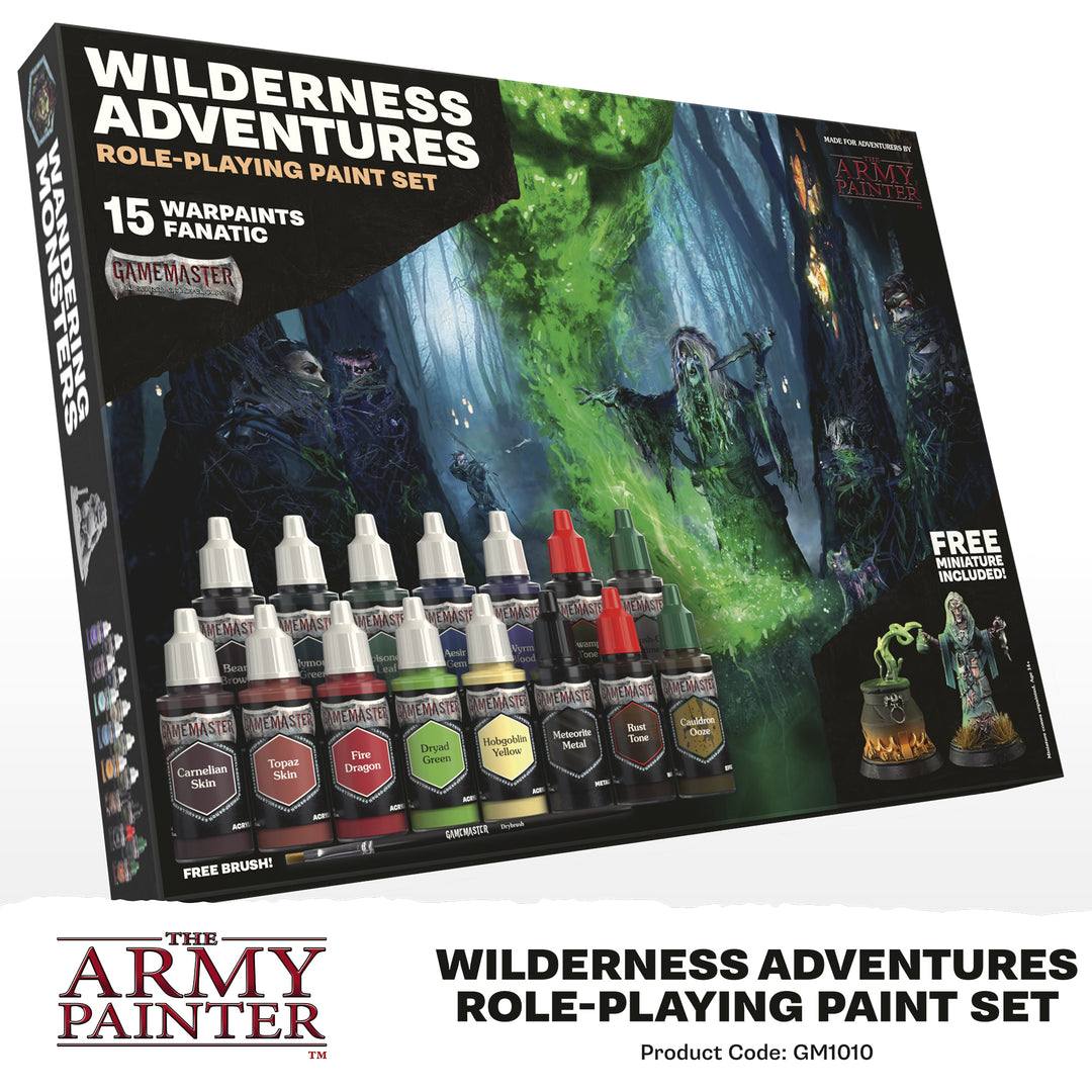 Gamemaster - Wilderness Adventures Warpaints Fanatic Paint Set