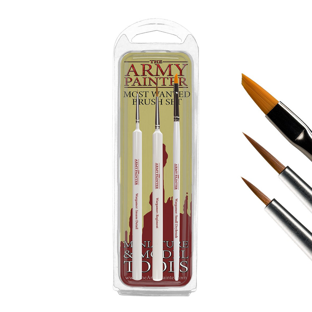 Wargamer Brush - Most Wanted Brush Set