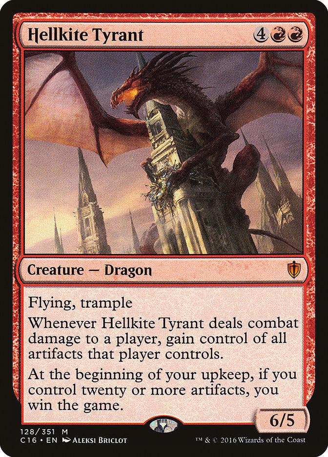 Hellkite Tyrant (C16) - Near Mint
