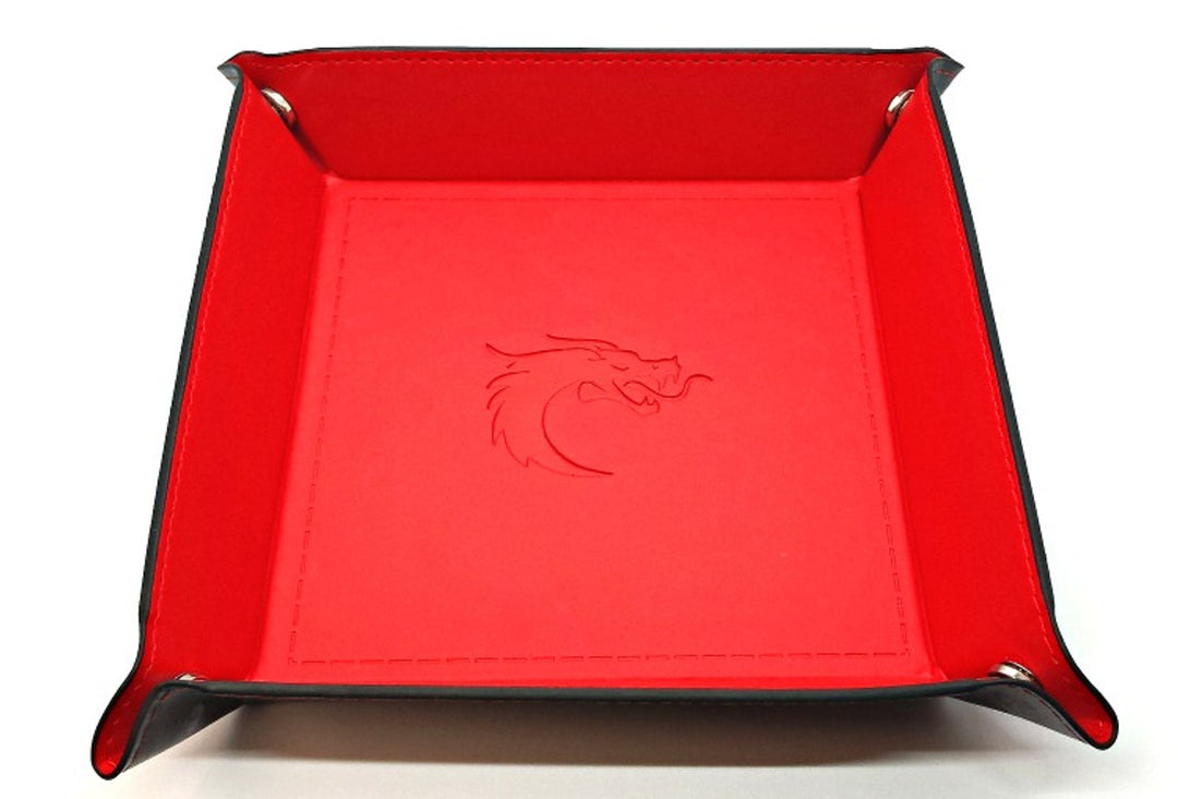 Old School: Square Rolling Tray - Red