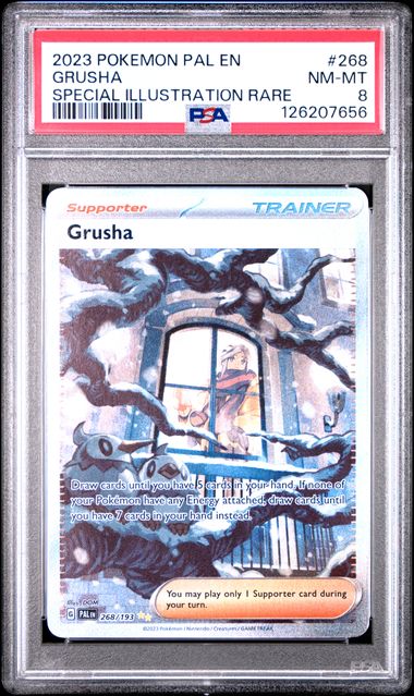 #268 GRUSHA SIR PSA 8