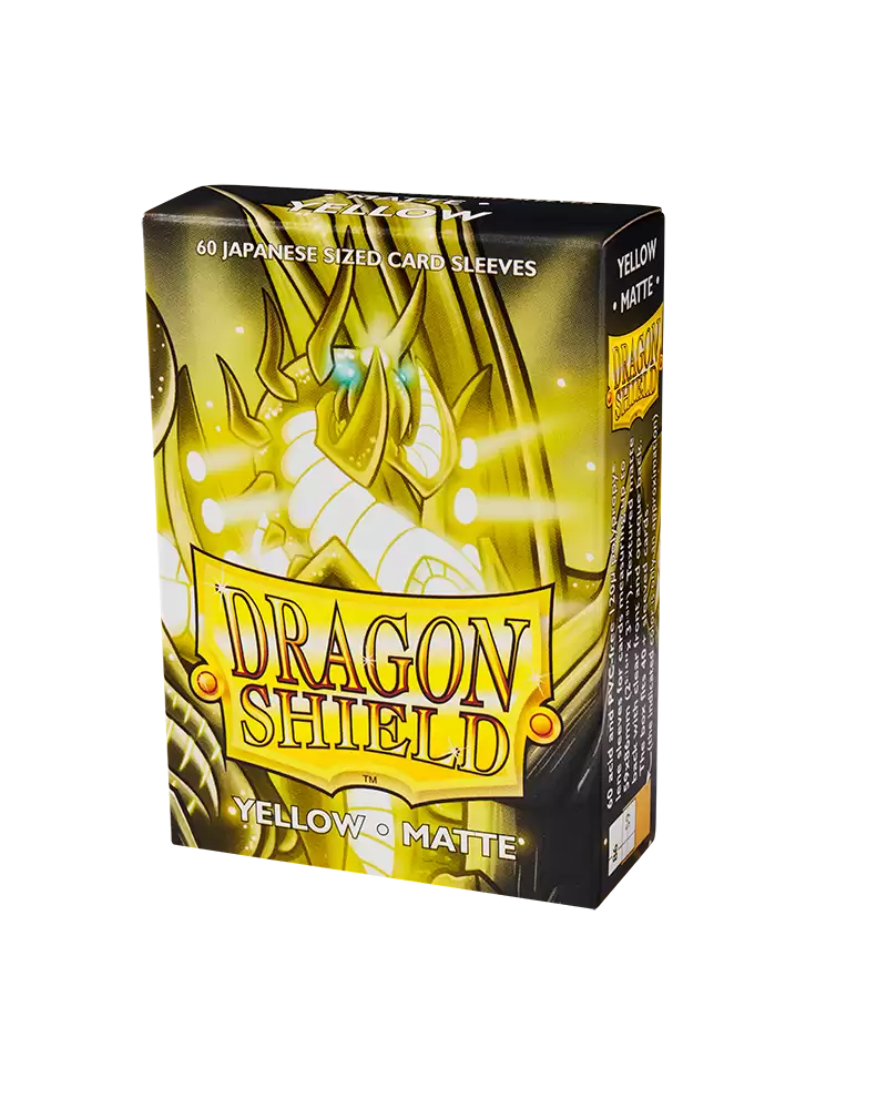 Dragon Shield Japanese Yellow Matte