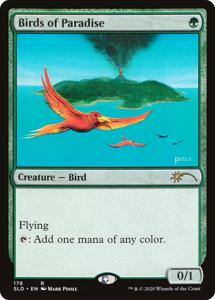 Birds of Paradise (SLD-176) -  Foil