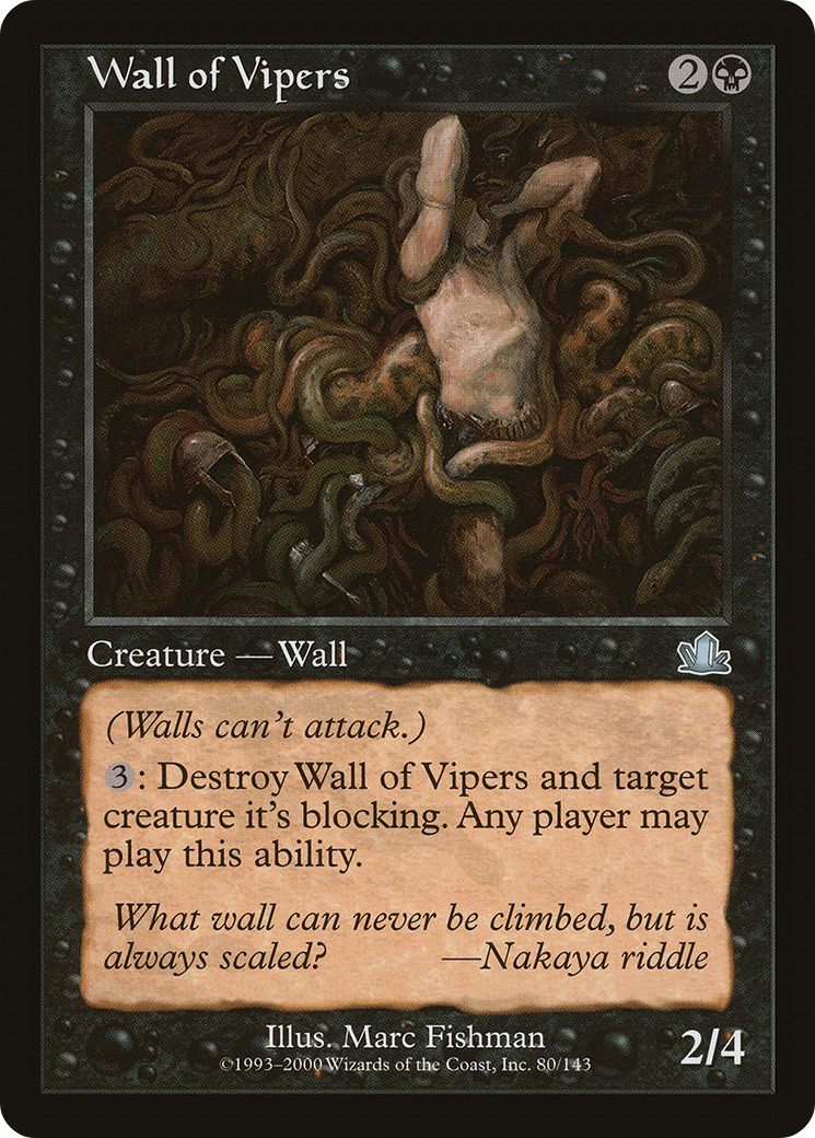 Wall of Vipers (PCY-080) -  Foil