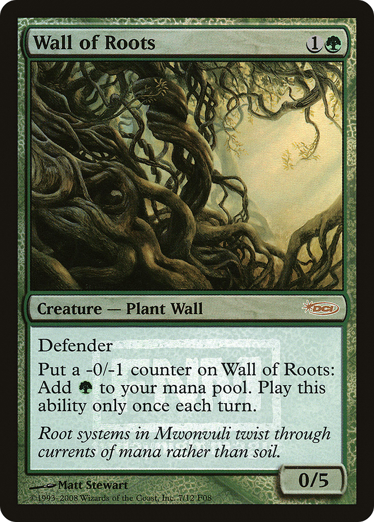 Wall of Roots (FNM-007) -  Foil