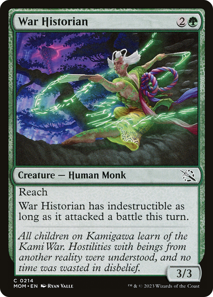 War Historian (MOM-214) -  Foil