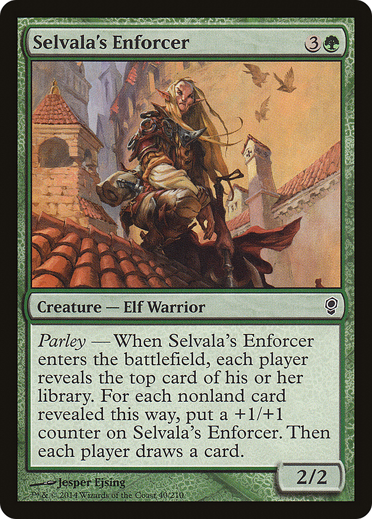 Selvala's Enforcer (CNS-040) -  Foil