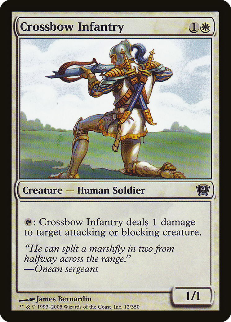 Crossbow Infantry (9ED-12★) -  Foil