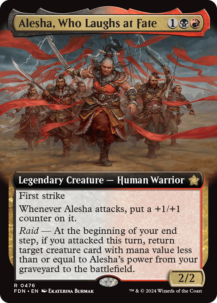 Alesha, Who Laughs at Fate (FDN-476) - : (Extended Art)