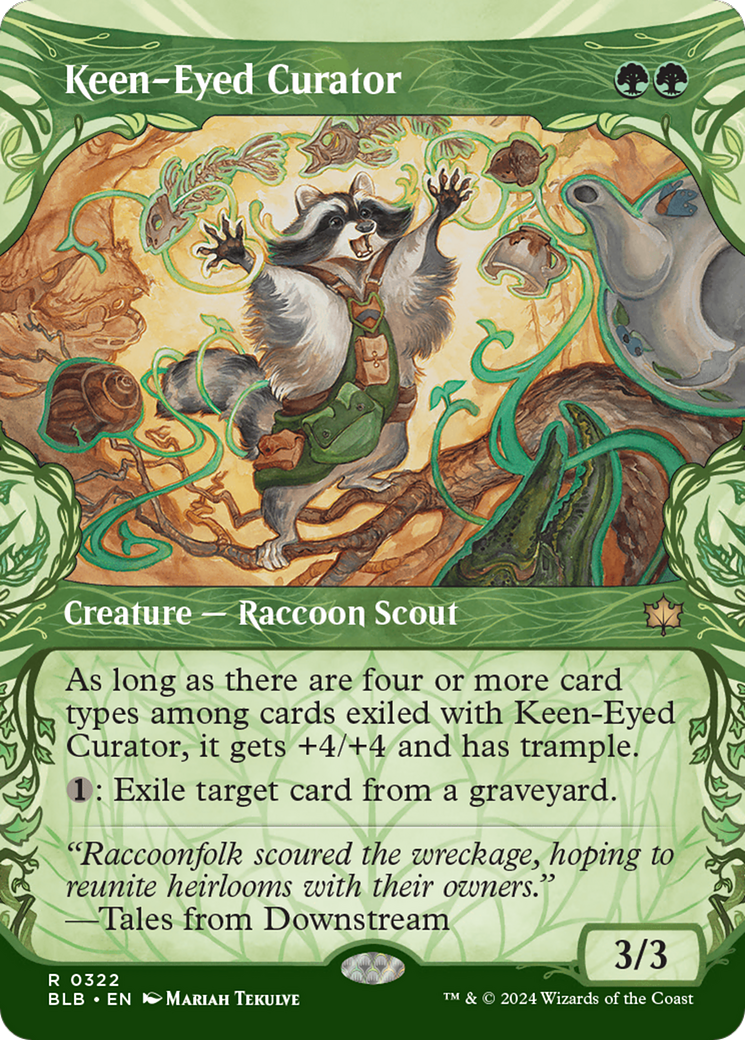 Keen-Eyed Curator (BLB-322) - : (Showcase) Foil