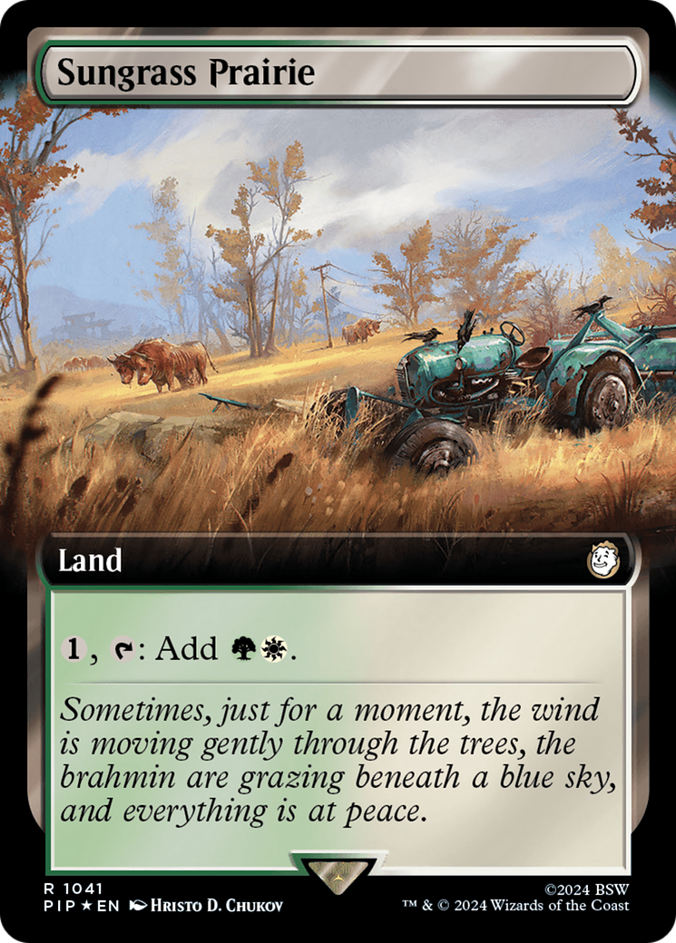 Sungrass Prairie (PIP-1041) - : (Extended Art) Foil