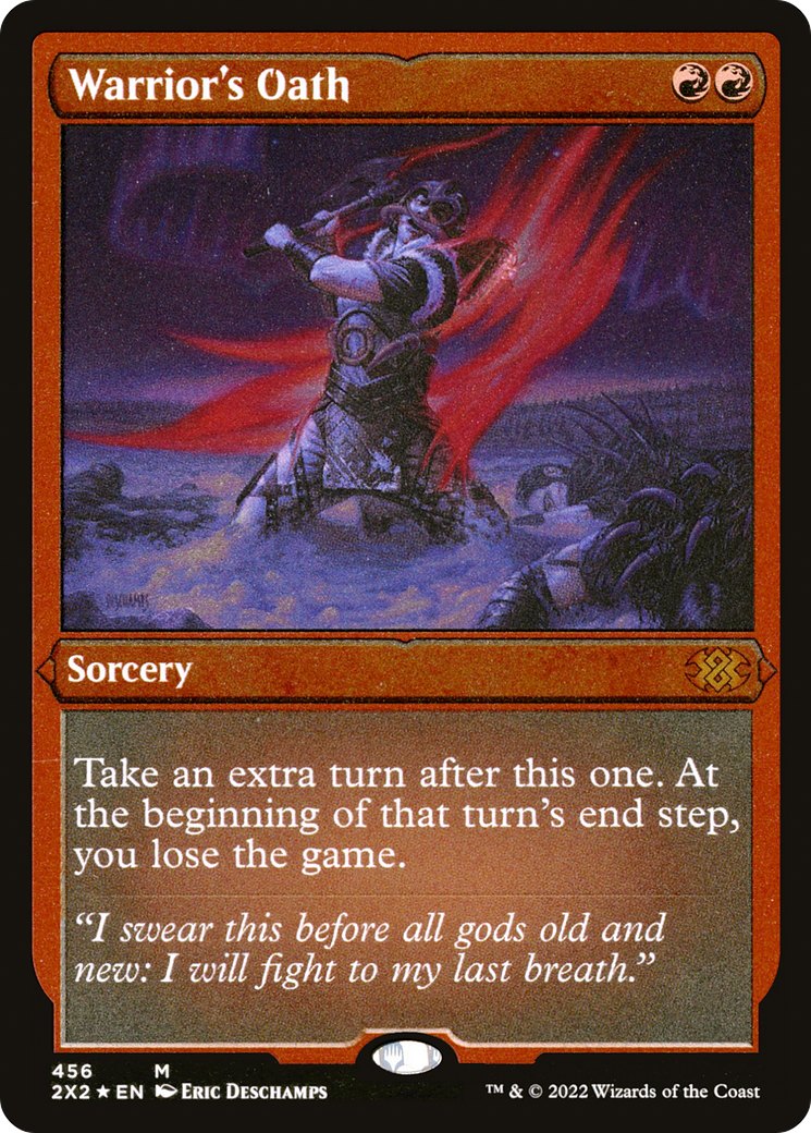 Warrior's Oath (2X2-456) -  Etched Foil