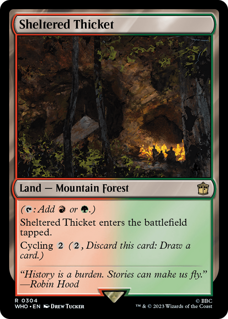 Sheltered Thicket (WHO-304) -  Foil