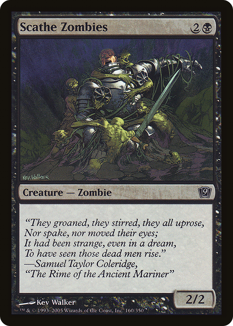 Scathe Zombies (9ED-160★) -  Foil