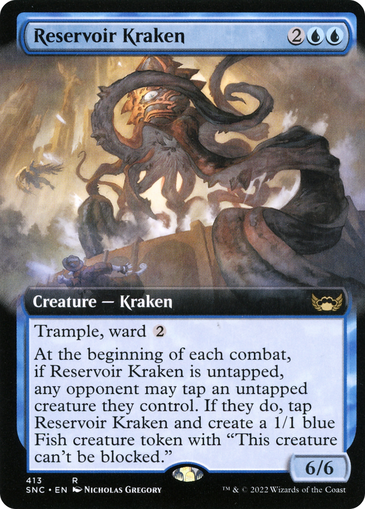 Reservoir Kraken (SNC-413) - : (Extended Art) Foil