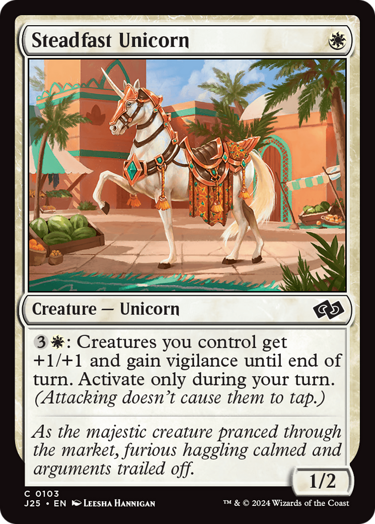 Steadfast Unicorn (J25-103) -