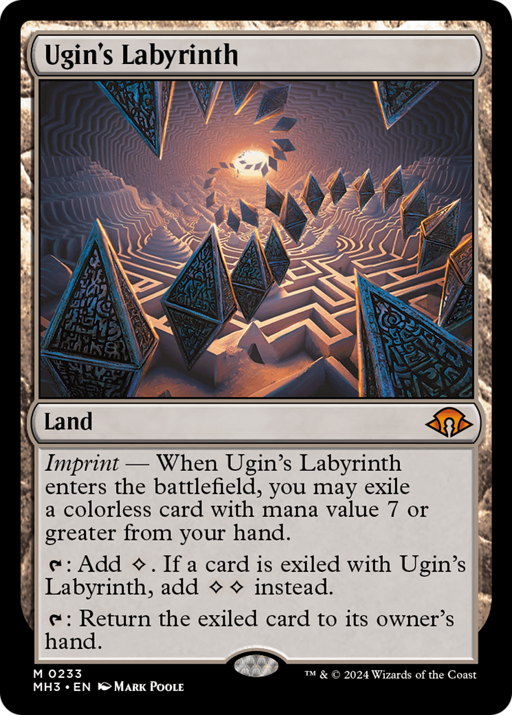 Ugin's Labyrinth (MH3-233) -  Foil