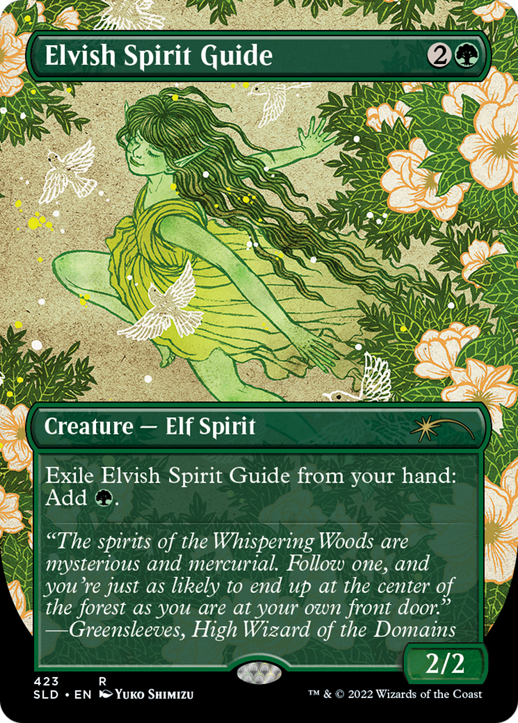 Elvish Spirit Guide (SLD-423) -  (Borderless)