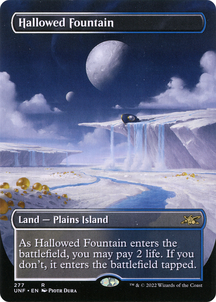 Hallowed Fountain (UNF-277) -  (Borderless)