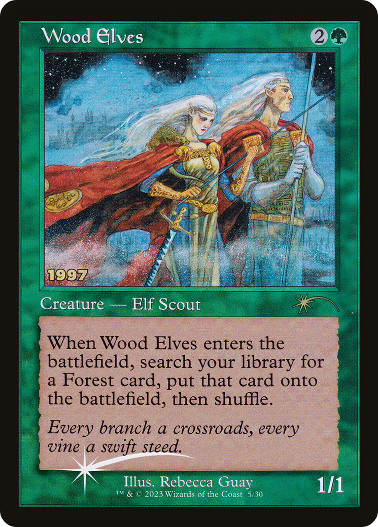 Wood Elves (30A-P-005) -  Foil