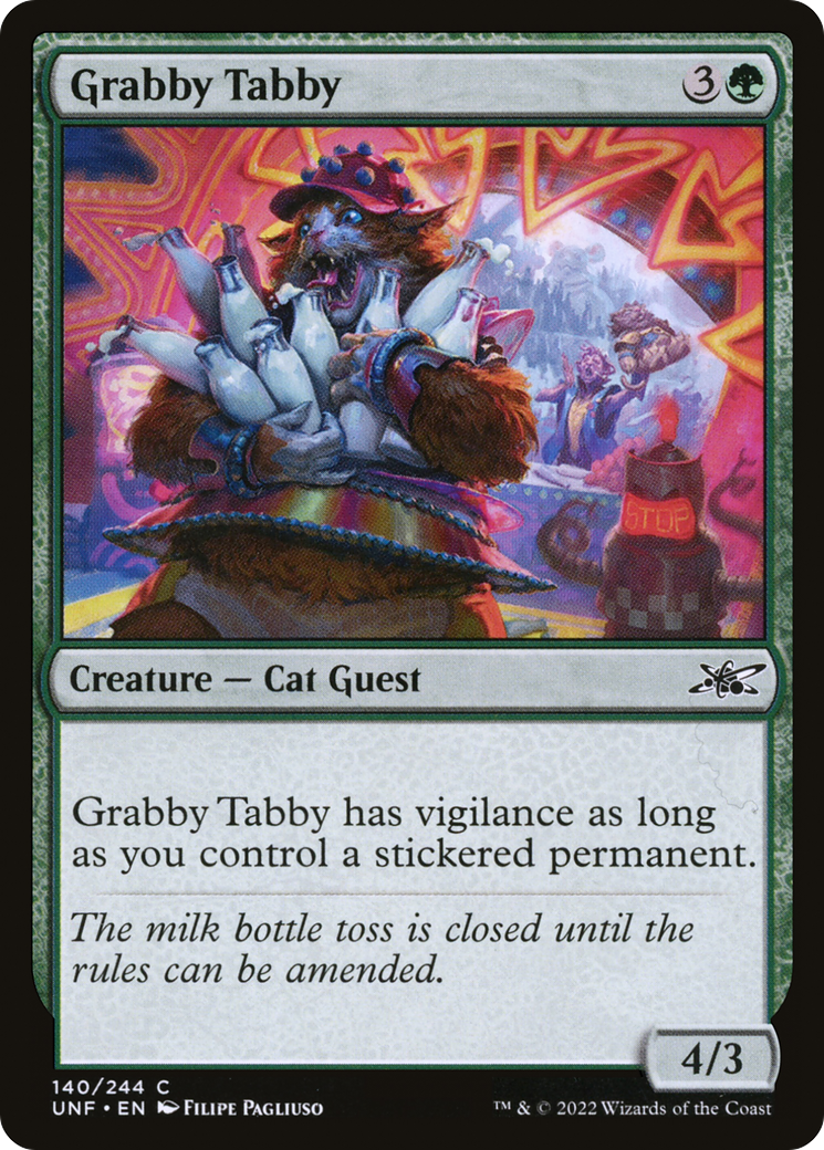 Grabby Tabby (UNF-140) -  Foil