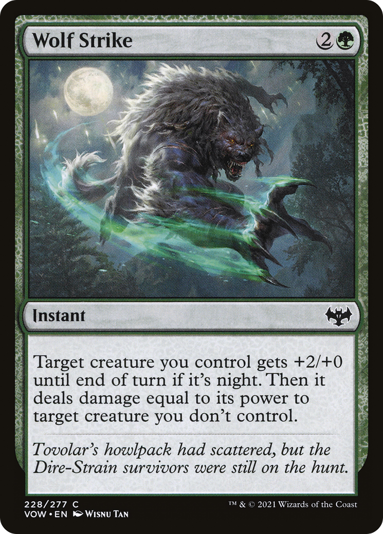 Wolf Strike (VOW-228) -  Foil