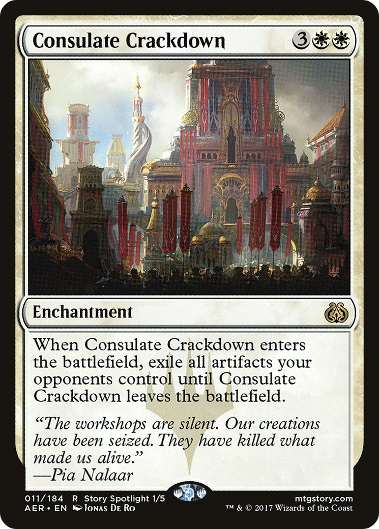 Consulate Crackdown (AER-011) -  Foil