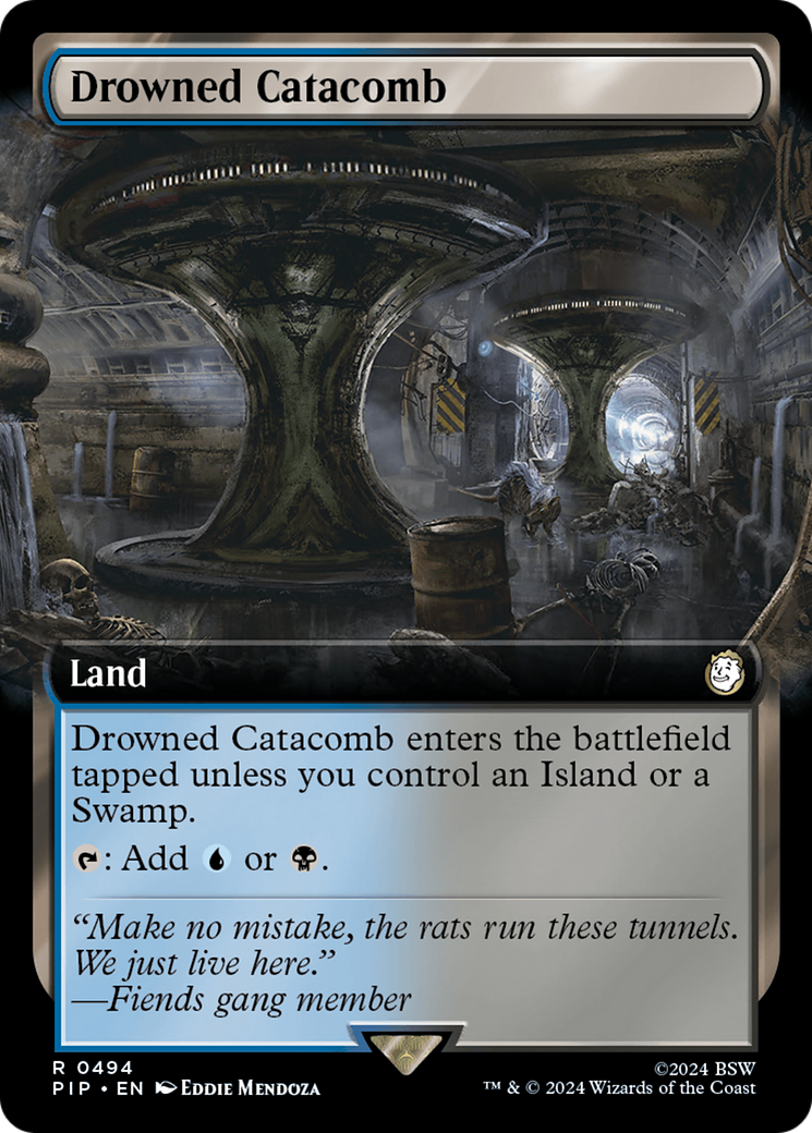 Drowned Catacomb (PIP-494) - : (Extended Art) Foil