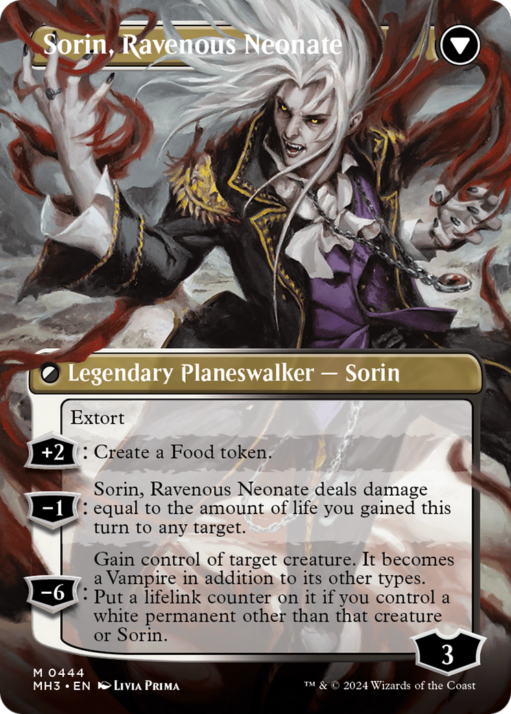 Sorin of House Markov // Sorin, Ravenous Neonate (MH3-444) -  (Borderless)