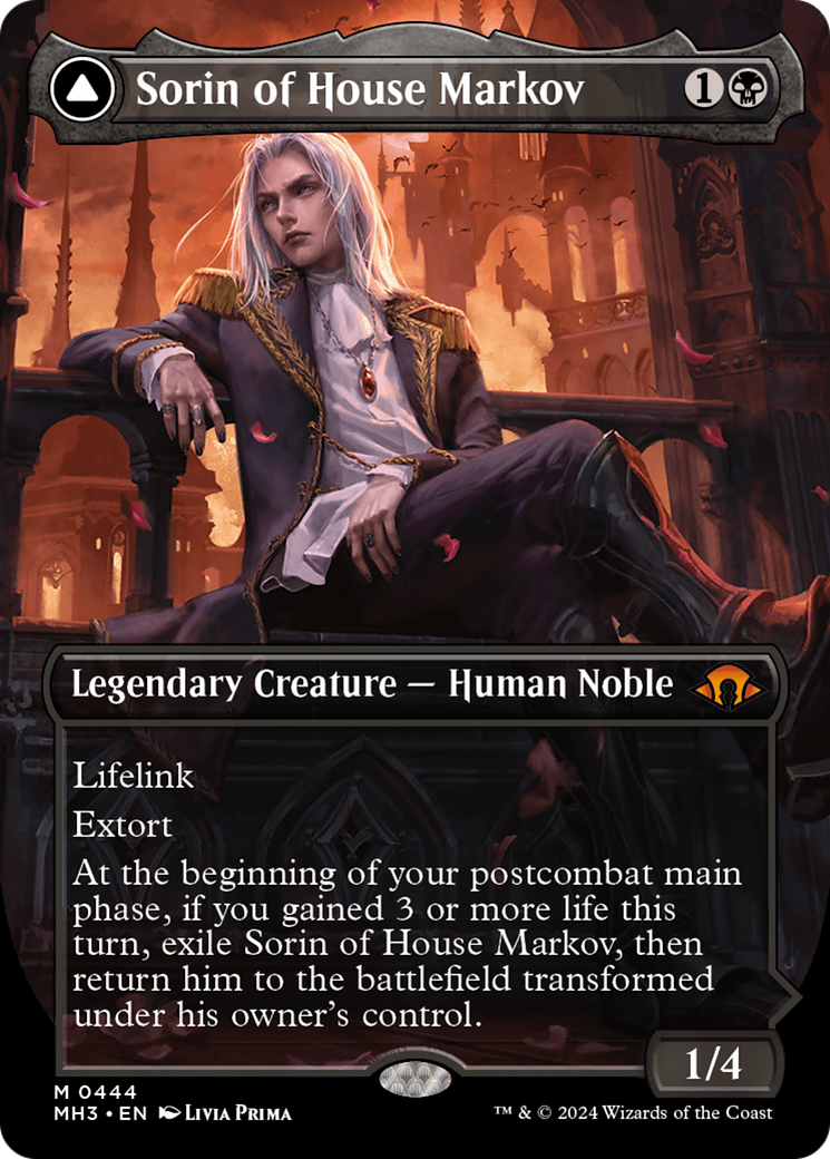 Sorin of House Markov // Sorin, Ravenous Neonate (MH3-444) -  (Borderless)