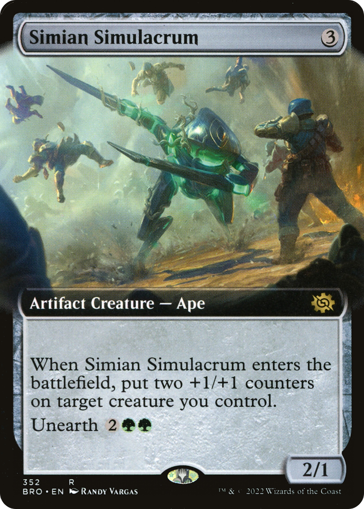 Simian Simulacrum (BRO-352) - : (Extended Art)