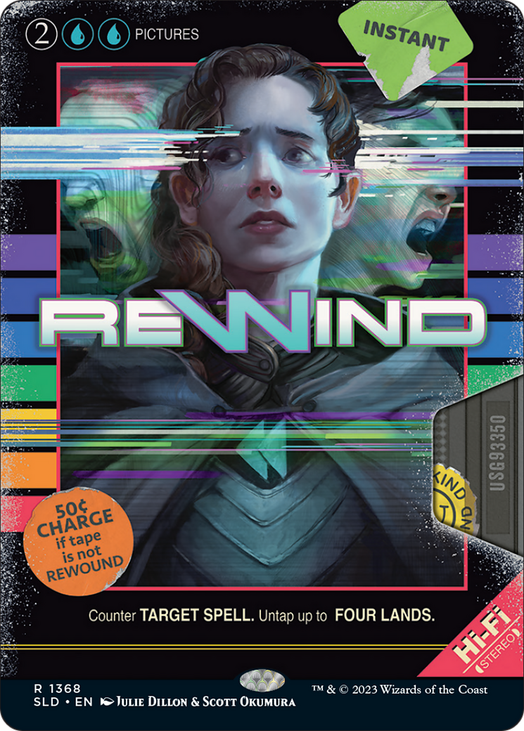 Rewind (SLD-1368) - : (Full Art) (Borderless)