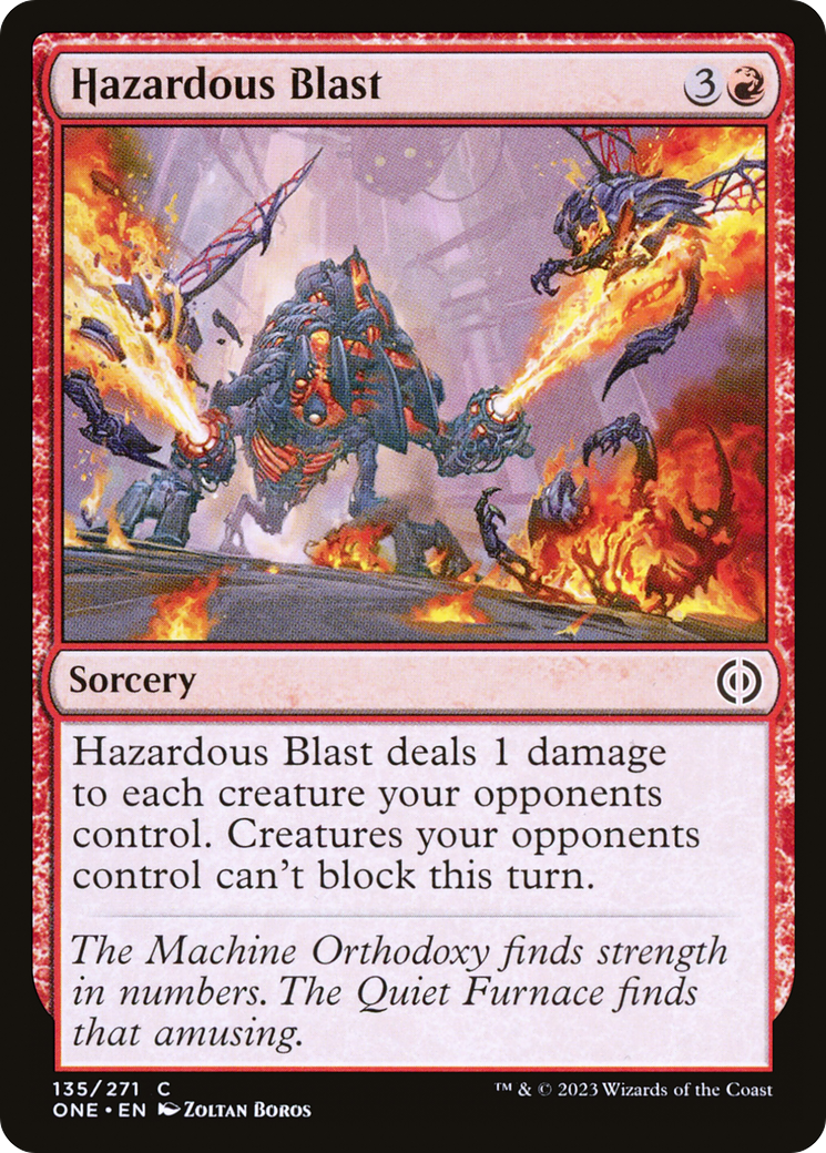 Hazardous Blast (ONE-135) -  Foil