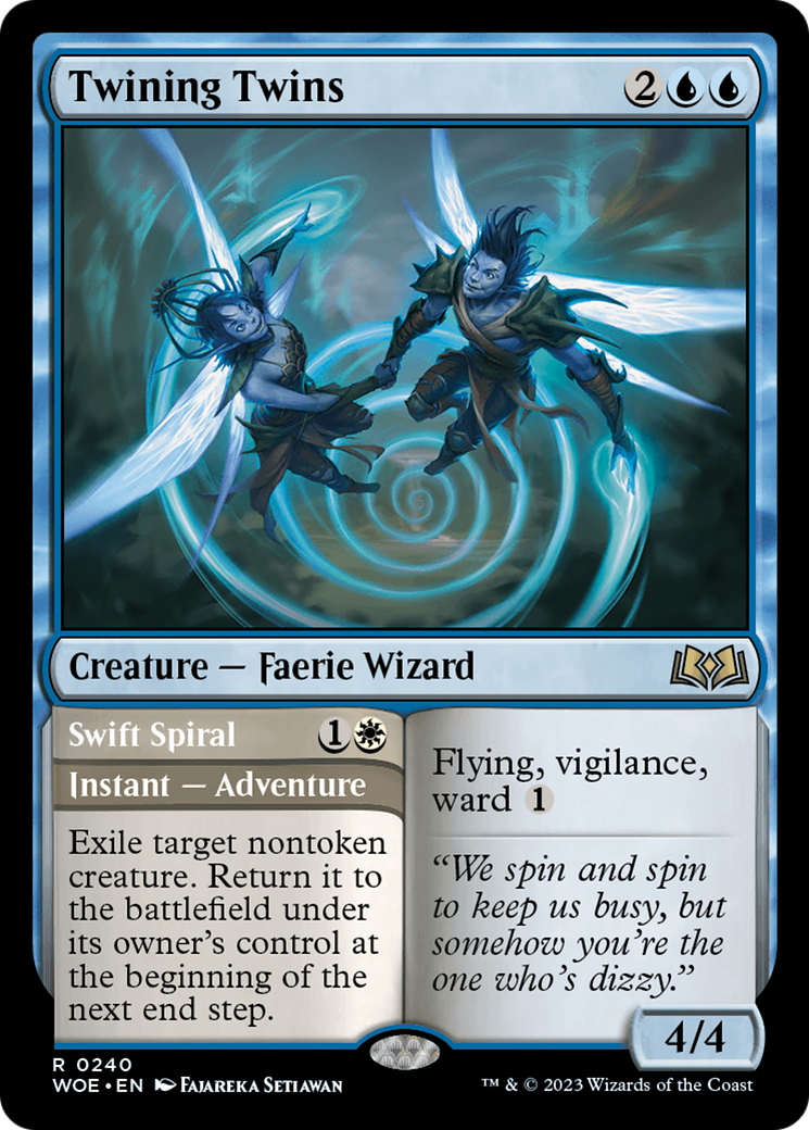 Twining Twins // Swift Spiral (WOE-240) -  Foil