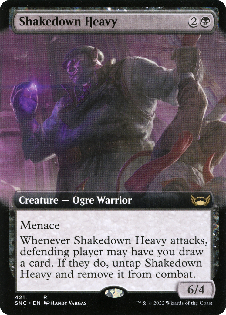 Shakedown Heavy (SNC-421) - : (Extended Art) Foil