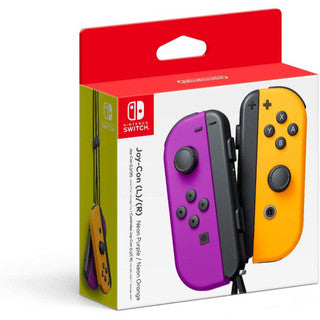 Switch Joy-Con (L/R) - Neon Purple & Neon Orange