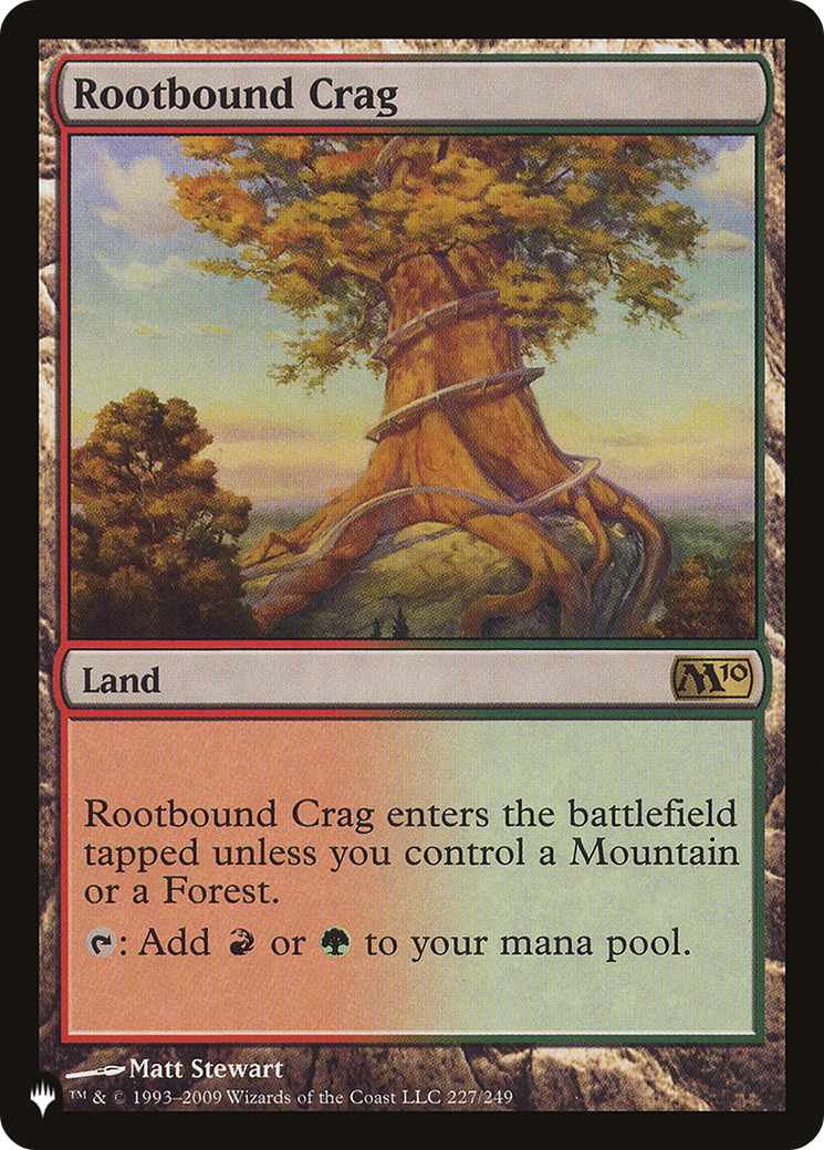 Rootbound Crag (LIST-M10-227) -