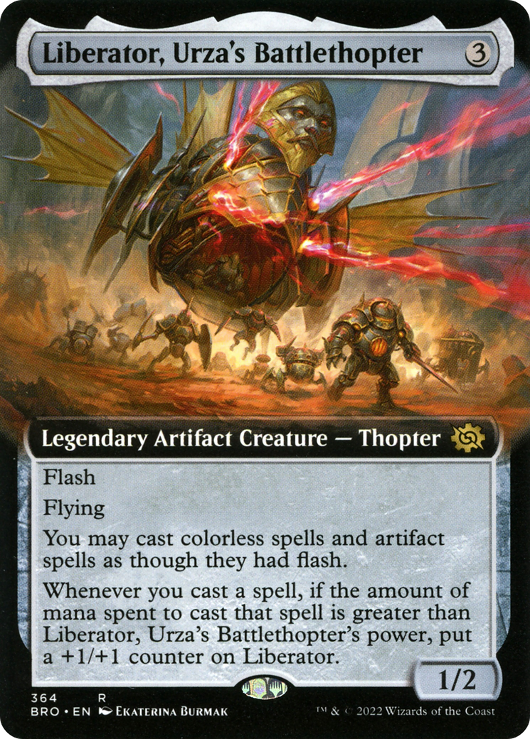 Liberator, Urza's Battlethopter (BRO-364) - : (Extended Art)