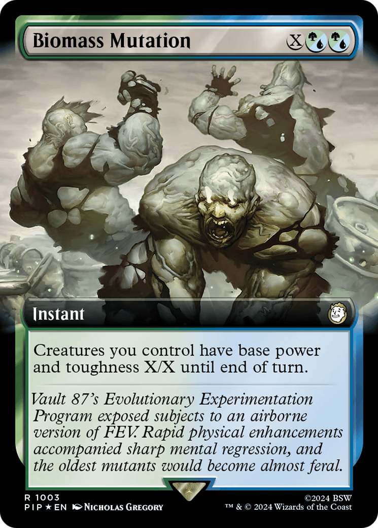 Biomass Mutation (PIP-1003) - : (Extended Art) Foil