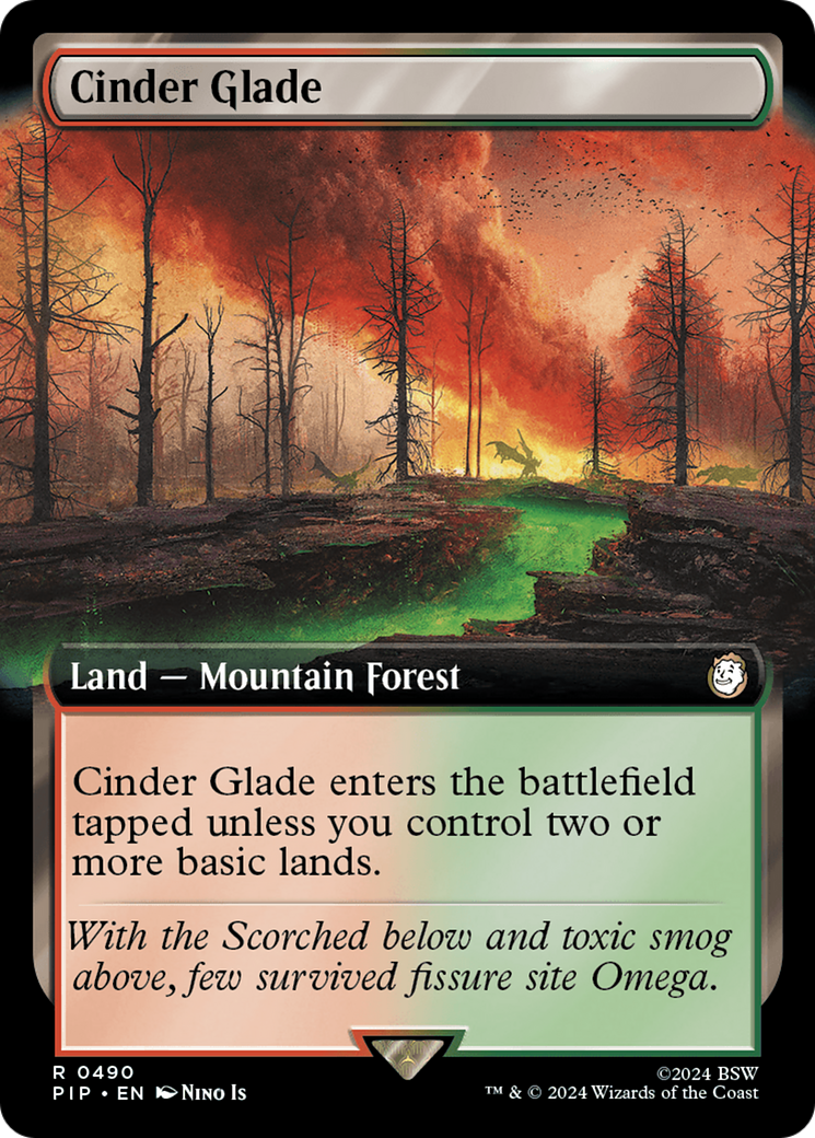 Cinder Glade (PIP-490) - : (Extended Art) Foil