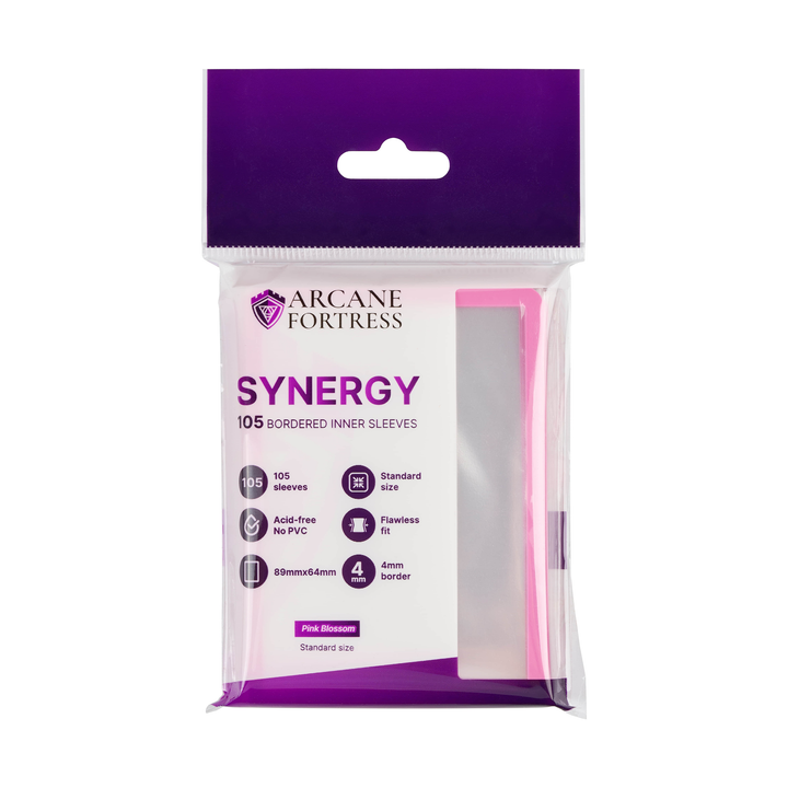 Pink Blossom Synergy Inner Sleeves (Standard)