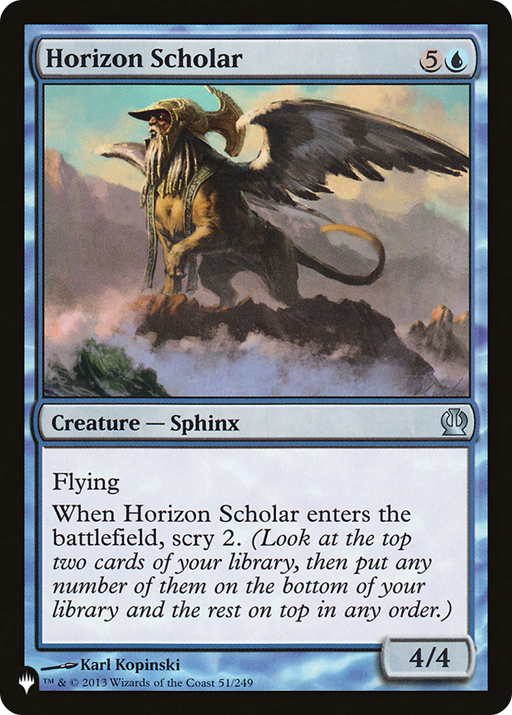 Horizon Scholar (LIST-THS-51) -