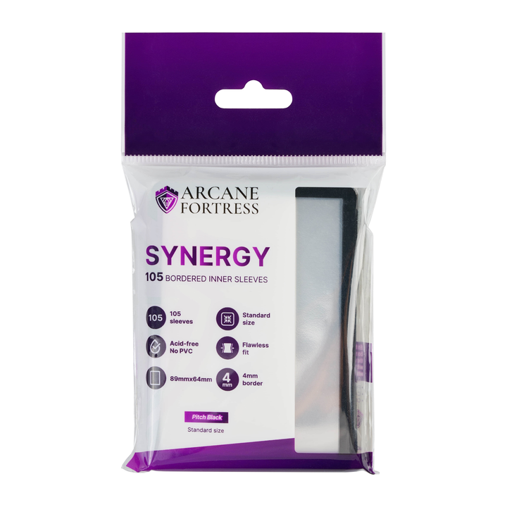 Pitch Black Synergy Inner Sleeves (Standard)